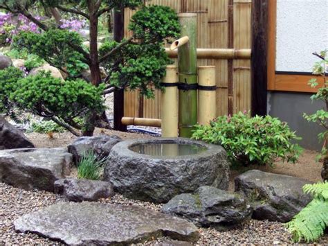 Japanese Water Feature, Small Japanese Garden, Japanese Garden Design ...