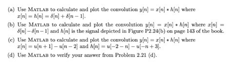 Solved Matlab Problem The Conv Function In Matlab Performs