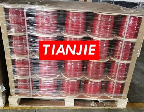 Tianjie 4c 2 5mm2 14awg Ul1424 Listed Unshielded Solid Copper Pvc