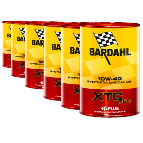 Kit Olio Motore Bardahl Xtc C60 10W40 326040 6 Ricambi Auto SMC