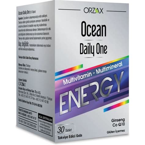 Daily One Energy Tablet