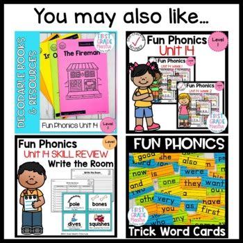 Level Unit Decodable Trick Word Sentence Scrambles Fun Phonics