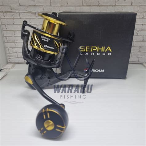 Jual Reel Iroly Sephia Carbon Power Handle Kualitas Sw Saltwater