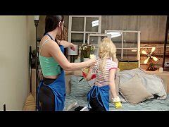 An Explosively Squirty Lesbian Threesome Kenzie Reeves Alina Lopez Mackenzie Moss Xxx