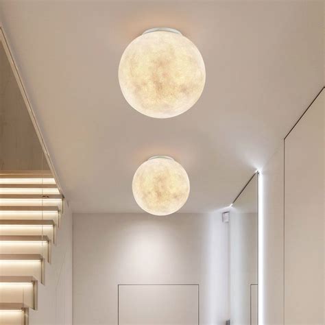 Nordic Moon Light Led Bedroom Ceiling Lamp Chandelier Ceiling Light For