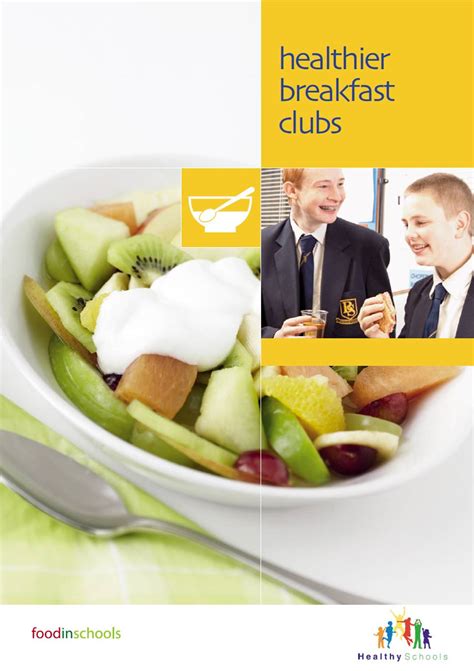 Breakfast Clubs : Wiltshire Healthy Schools