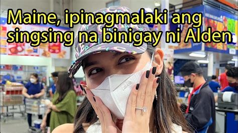 Maine Mendoza Ipinagmalaki Sa Publiko Ang Singsing Na Ibinigay Ni