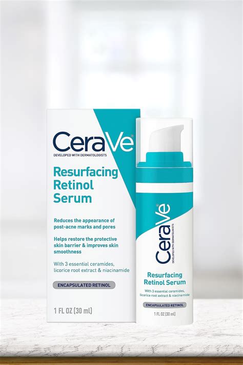 Cerave Retinol Serum For Post Acne Marks And Skin Texture Pore