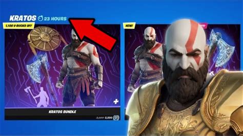 AGREGADA SECCION DE KRATOS ESTÁ NOCHE EN FORTNITE Cuando saldrá