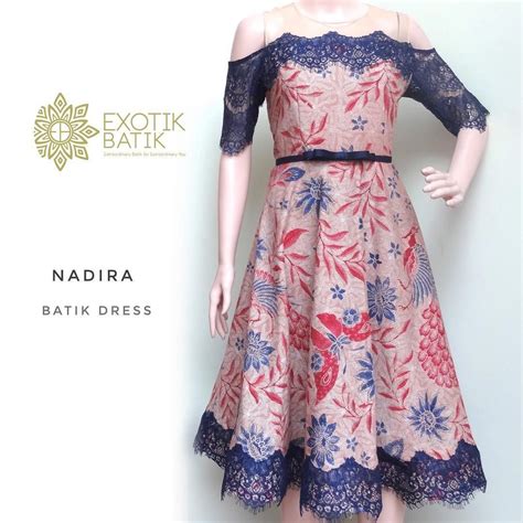 Exotik Batik Di Instagram Exotikbatik Model Dress Batik Batik Dress