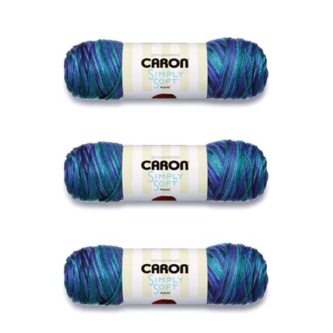 Caron Simply Soft Oceana Paints Yarn 3 Pack Of 141g5oz Acrylic 4