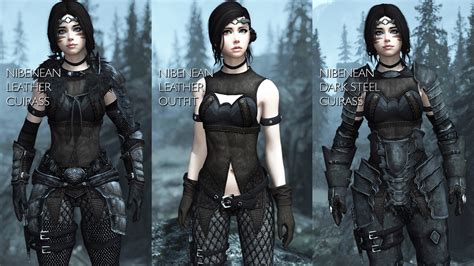 Nibenean Armors And Outfit Unp Unpb Cbbe Se Ru At Skyrim