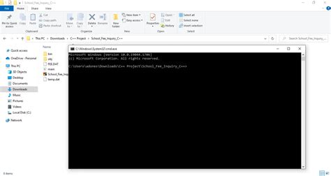 School Fee Inquiry Management System Project In C With Source Code