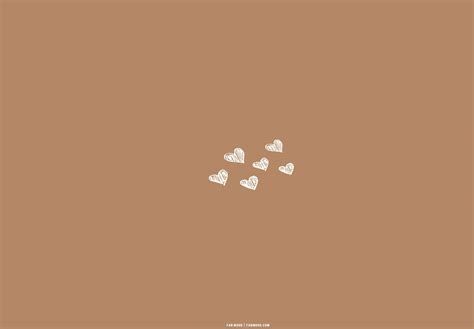 25 Brown Aesthetic Wallpaper For Laptop Scratch Hearts 1 Fab Mood