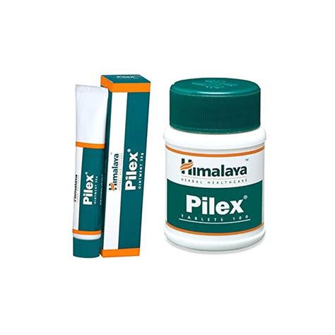 Buy Himalaya Herbal Pilex And Ointment For Hemorrhoids Piles Fissures