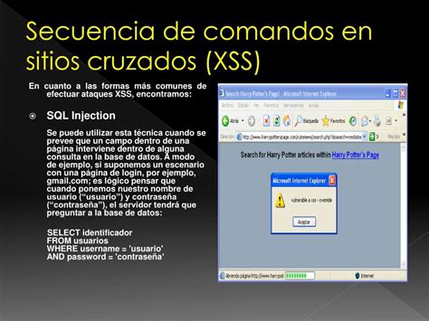 PPT ADMINISTRACION DE REDES SECUENCIA DE COMANDOS EN SITIOS CRUZADOS