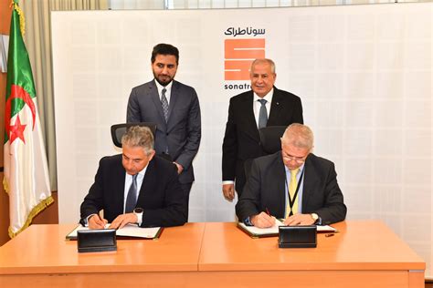 Gaz Signature d un protocole d accord entre Sonatrach et la société