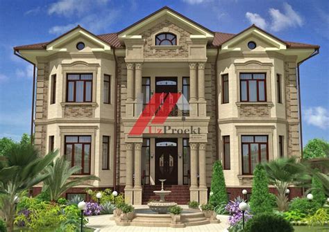 Проекты домов в Ташкенте. Двухэтажное жилые дома