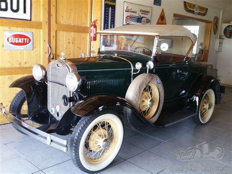 Car Ford Model A De Luxe Roadster 1931 For Sale PreWarCar