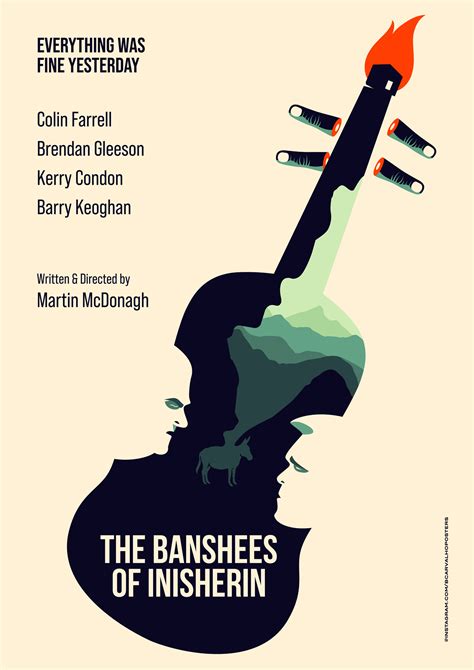 The Banshees Of Inisherin | Poster By Bcarvalhoposters