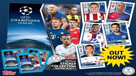 Mega Starter Pack Uefa Champions League Official Sticker