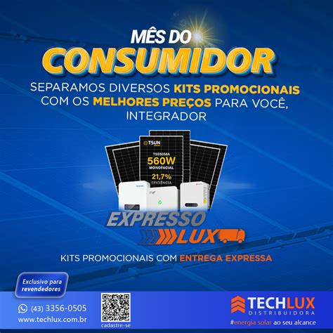 Promoção Mês Do Consumidor Techlux