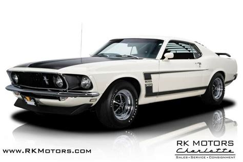 Ford Mustang Boss Wimbledon White Fastback Boss V Speed