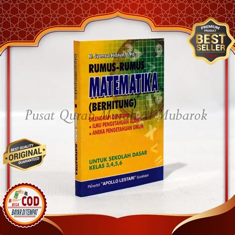 Jual Rumus Rumus Matematika Berhitung Apollo Edisi Terlengkap Terbaru