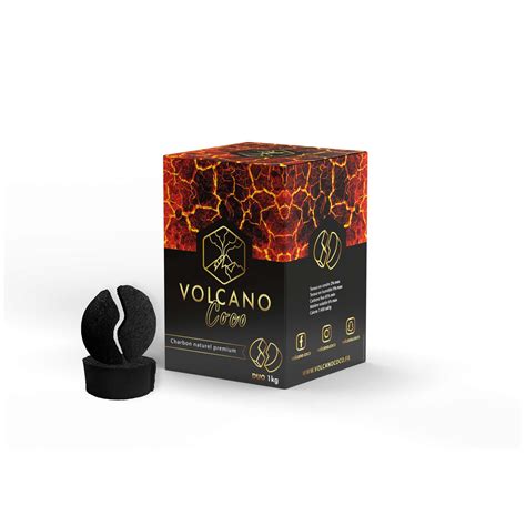 Charbons Volcano Coco Duo Kg Chicha Tiime