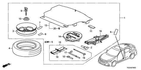 Spare Tire Kit For Ctr 2016 Honda Civic Forum 10th Gen Type R Forum Si Forum