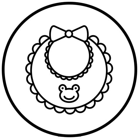 Bib Coloring Page Ultra Coloring Pages