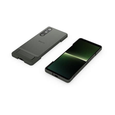 Original Sony Xperia V Mobilskal Med Stativfunktion Gr N