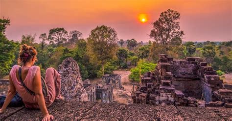 Angkor Wat Temple Hopping Tour med solnedgång GetYourGuide