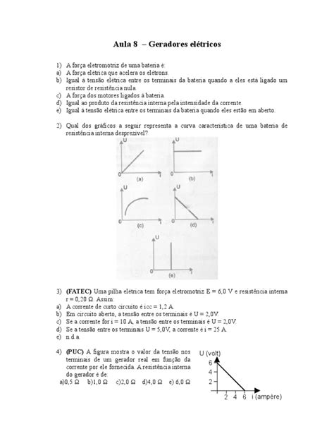 PDF Apostila Física Aula 08 Geradores Elétricos DOKUMEN TIPS