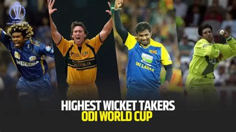 Highest Wicket Takers In Icc Cricket World Cup Bowlers With Most