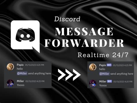 Discord Messages Forwarder Bot Upwork