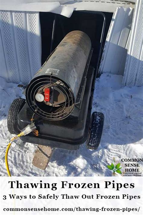 How To Thaw A Frozen Drain Field Best Drain Photos Primagemorg