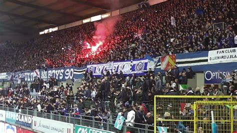 Rc Strasbourg Vs Rc Lens Part 58 Ub 90 Pyro Fin De Match 2016 2017