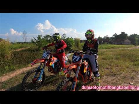 Duel Panas Dua Ktm Sxf Motocross Latihan Perdana Setelah Pasca