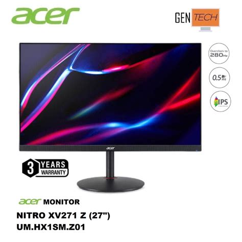 pre order acer nitro xv  ips gaming monitor     fhd
