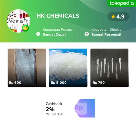 Toko Hk Chemicals Online Produk Lengkap Harga Terbaik Tokopedia