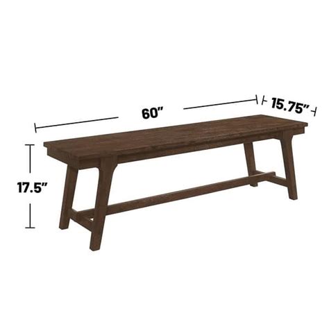 Rectangular Wooden Dining Table Set In Brown Oak Bed Bath And Beyond