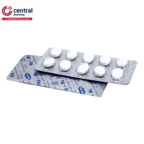 Thuốc Mg B6 Mekophar Thuốc Cung Cấp Vitamin Và Khoáng Chất