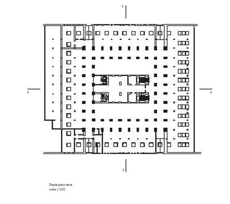 Palazzo Della Civilta Italiana Planta Wikiarquitectura