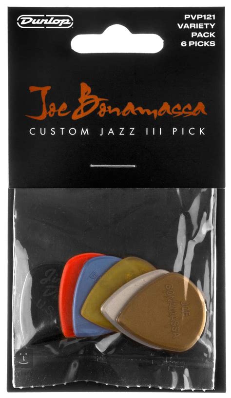 DUNLOP Joe Bonamassa Custom Variety Pack Plektren