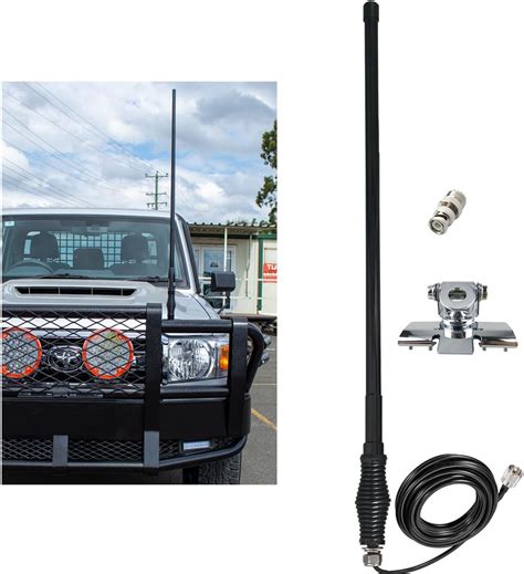 Signalplus Gmrs Mobile Antenna For Car Vhf Uhf Gmrs Vehicle Ham Radio Antenna With