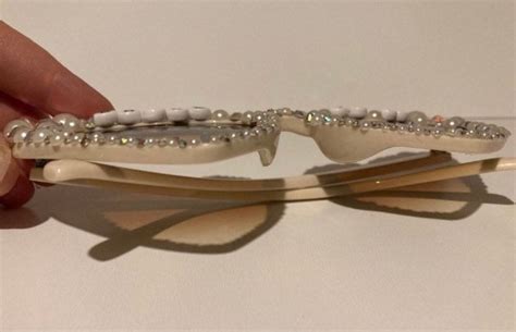 Encrusted Pearl And Ivory Heart Shaped Bride To Be Sunglasses Etsy