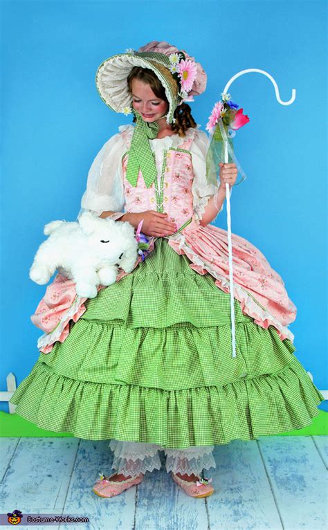 Little Bo Peep Costume for Girls - Photo 4/6