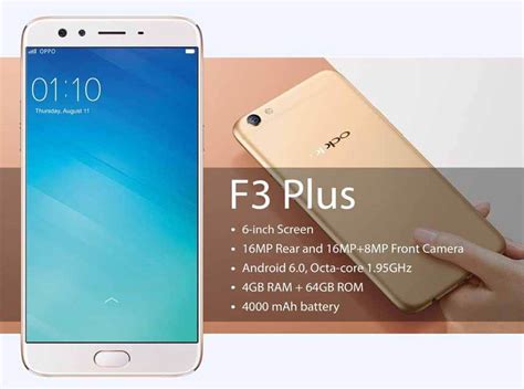 Oppo F3 Plus VS Oppo F1S – Specs and Price Comparison in Philippines