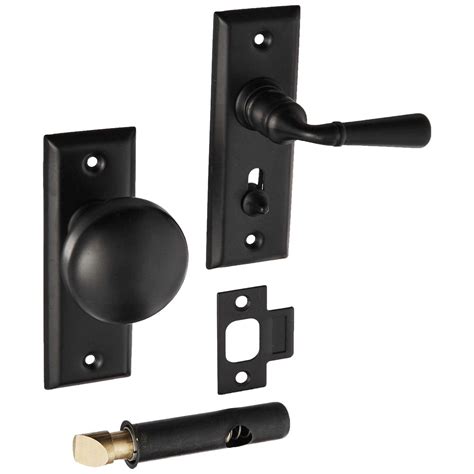 Deltana Rectangular Storm Door Latch Tubular Lock SDLS480U19 - Hardware